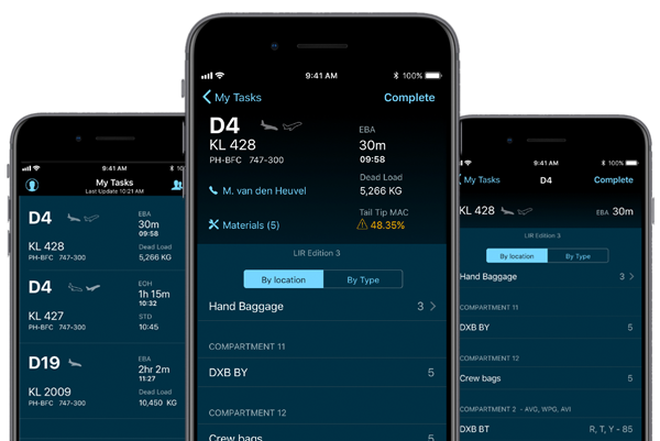 KLM App Design