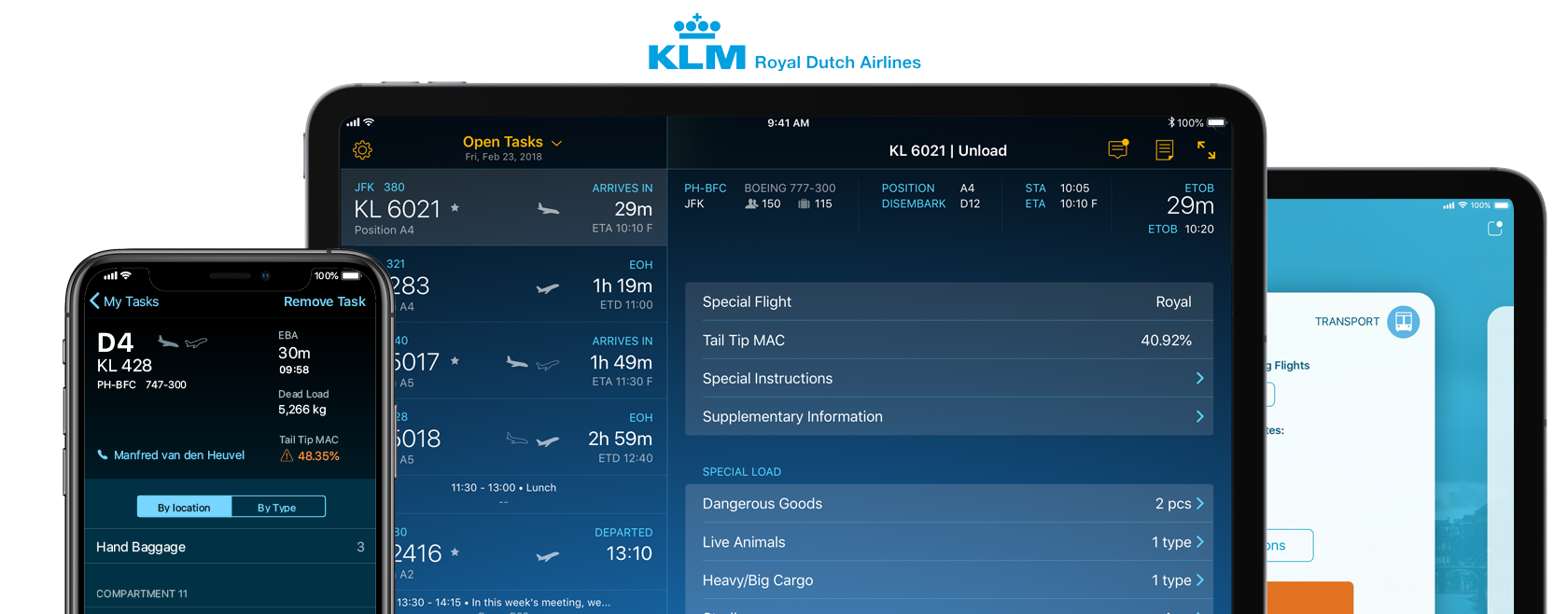 KLM Apps